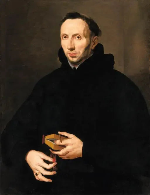 Brüksel yakınlarındaki Augustinian manastırının başrahibi Antonius de Roore (1577-1655) portresi - Peter Paul Rubens