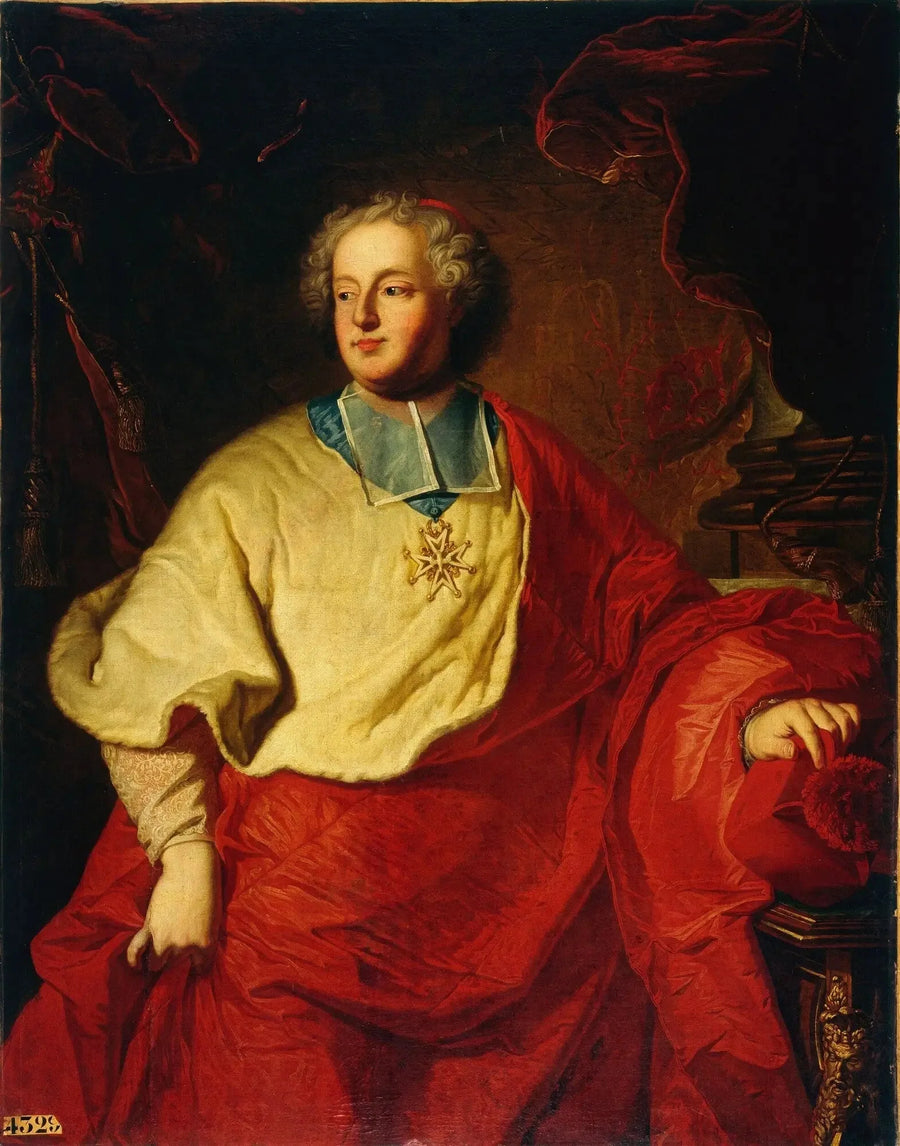 Armand Gaston Maximilien de Rohan Portresi (1674-1749) - Hyacinthe Rigaud