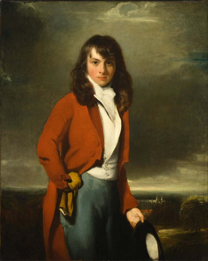 Eton'da Öğrenci Olarak Arthur Atherley Portresi - Thomas Lawrence