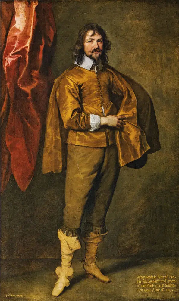 Arthur Goodwin Portresi (1643'te ölen) - Antoine van Dyck
