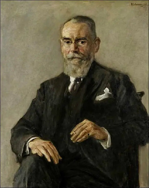 Auguste Batschari Portresi - Max Liebermann