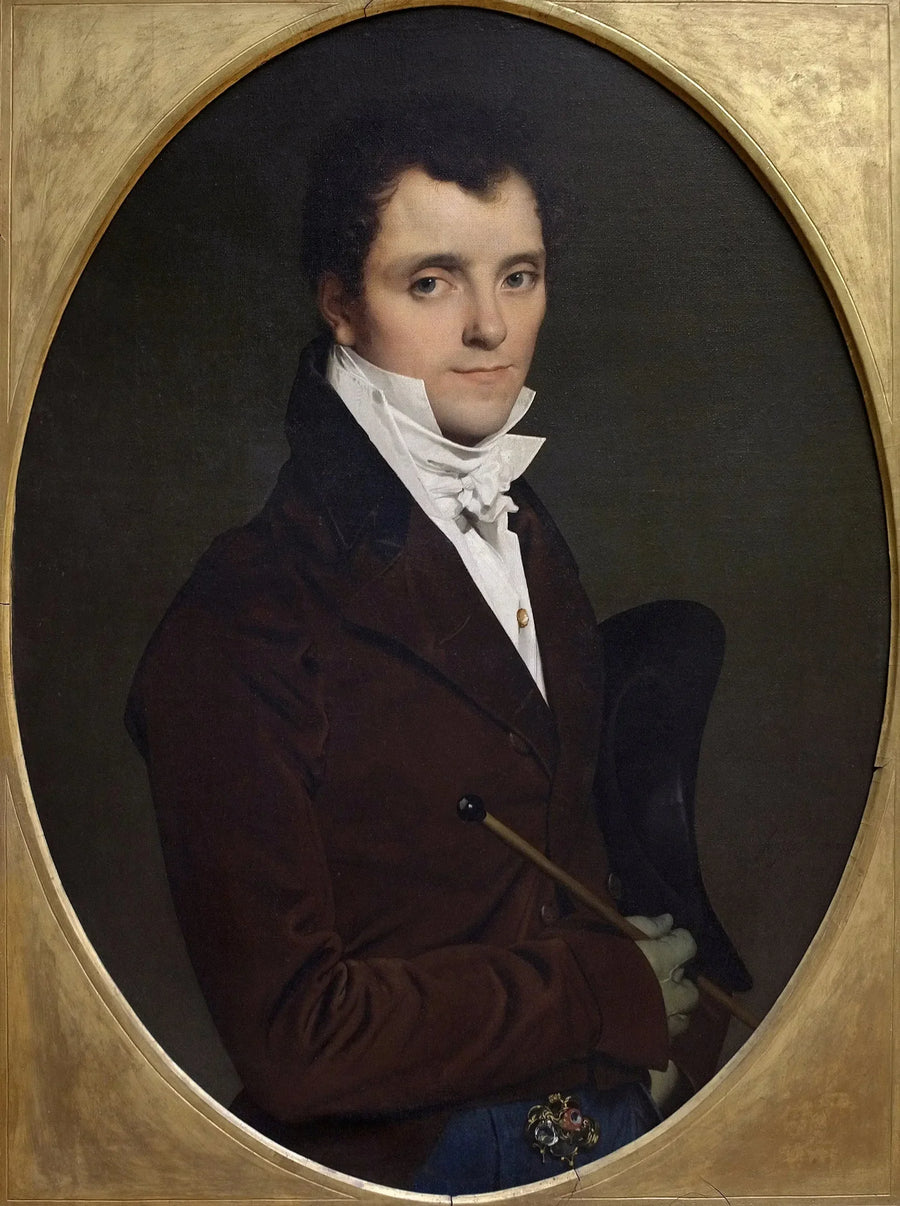 Edme Bochet Portresi - Jean-Auguste-Dominique Ingres