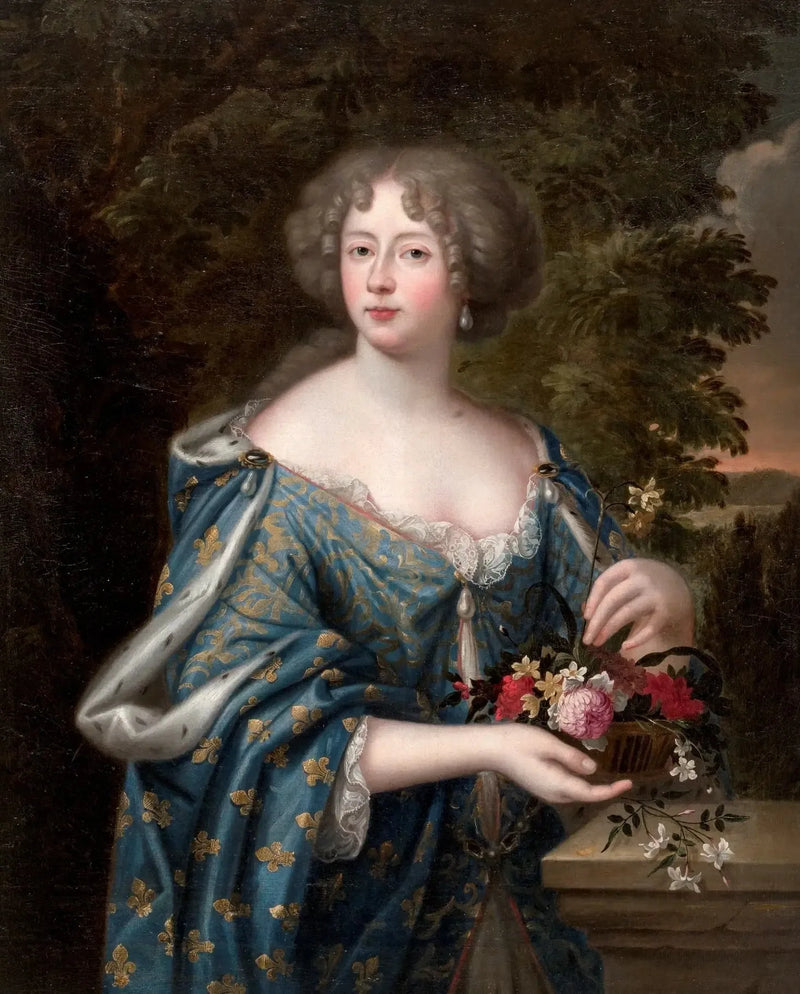 Elisabeth Charlotte Portresi, Palatin Prensesi (1652-1722) - Pierre Mignard