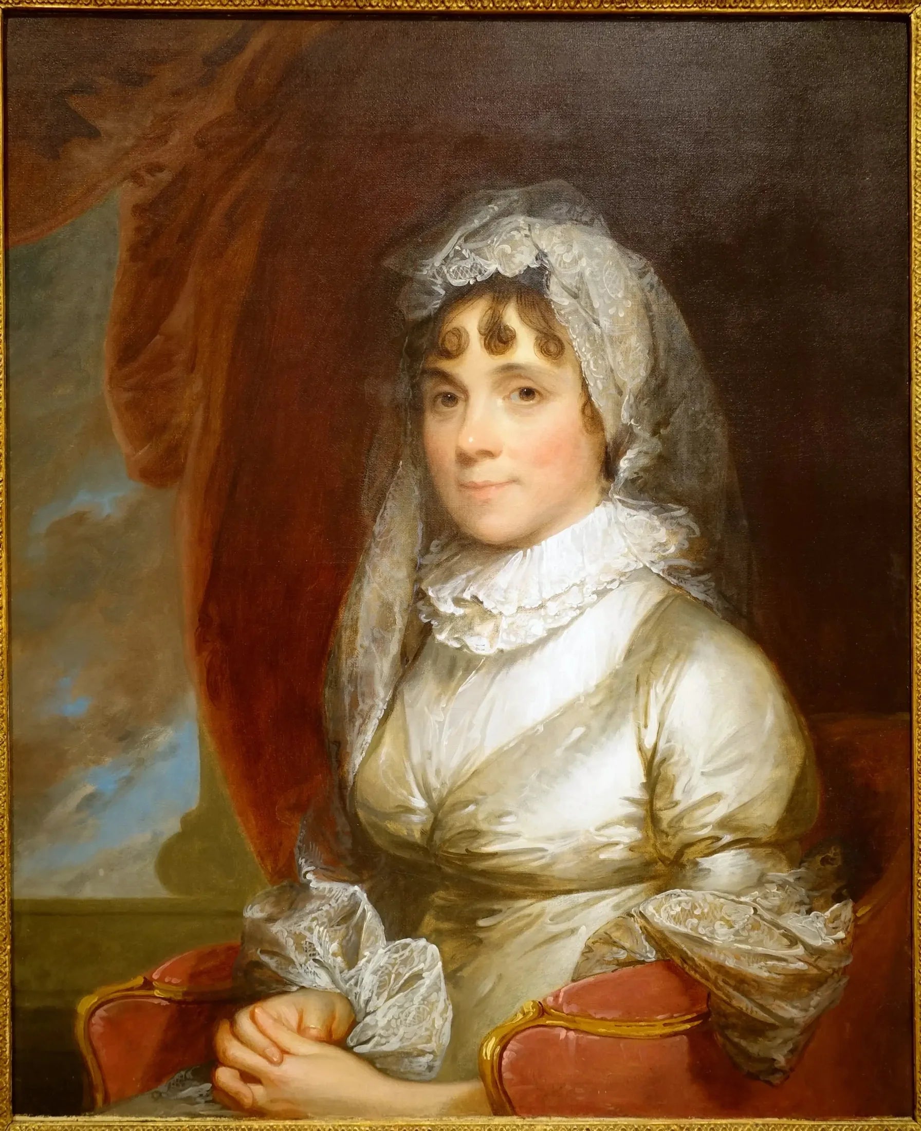 Portrait d'Elizabeth Chipman Gray - Gilbert Stuart image 1 copie peinte à la main à l’huile