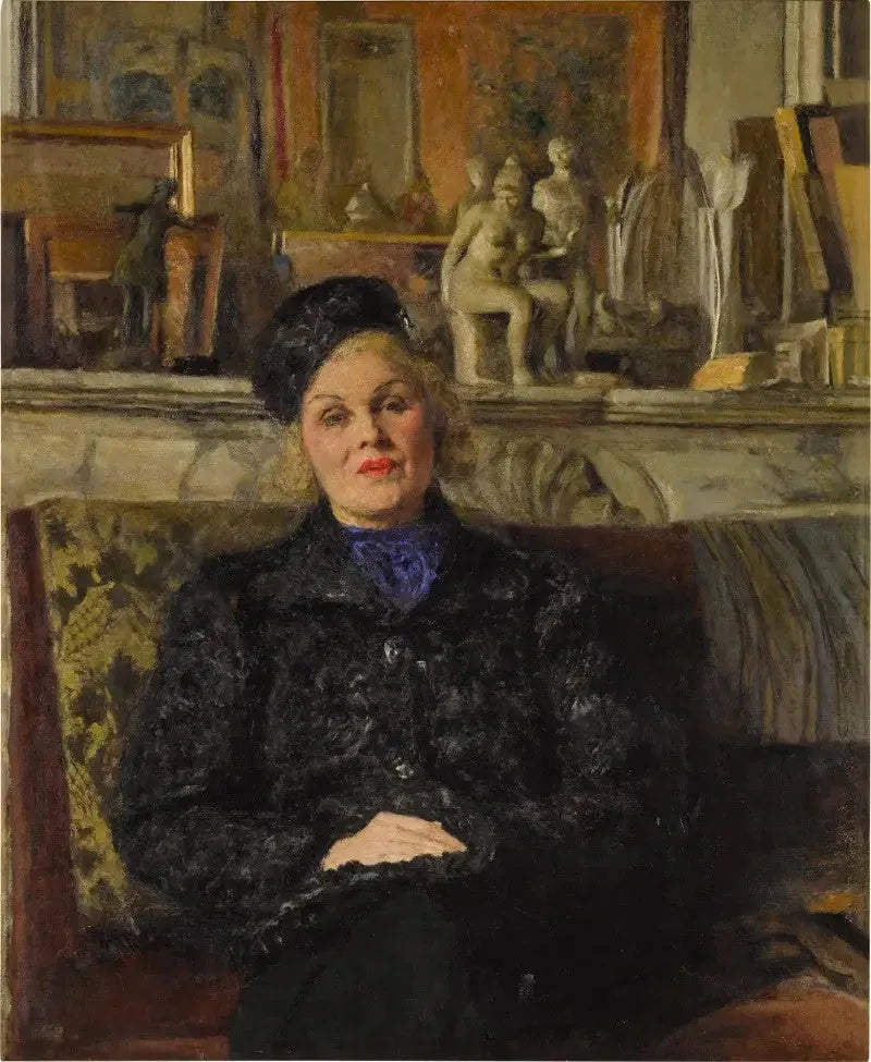 Elvira Popesco Portresi - Édouard Vuillard