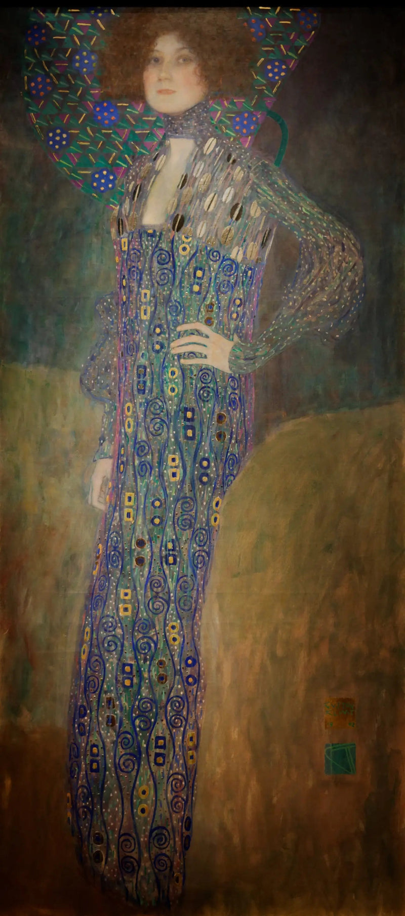 Emilie Flöge Portresi - Gustav Klimt