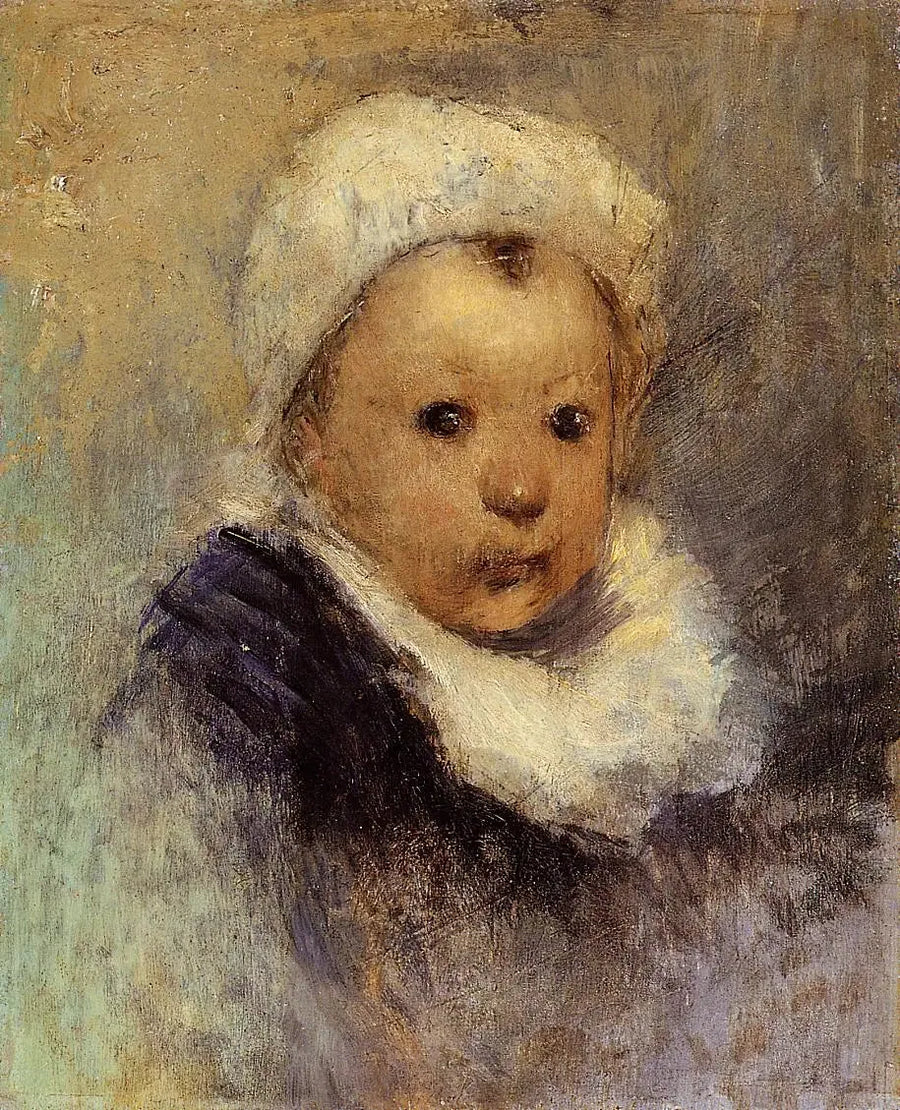 Çocuk Portresi, belki Aline Gauguin - Paul Gauguin