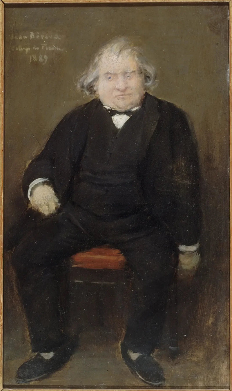 Ernest Renan'ın Portresi (1823-1892), filozof - Jean Béroud
