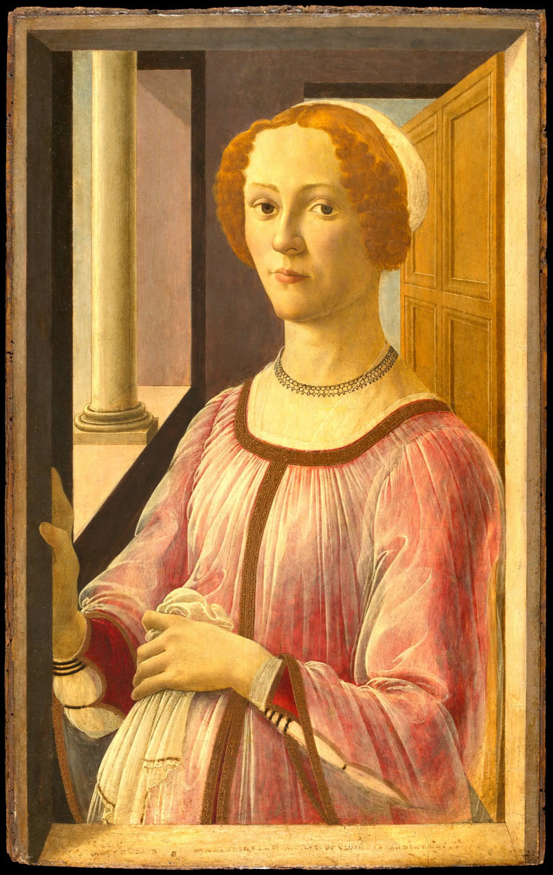 Esmeralda Brandini Portresi - Sandro Botticelli