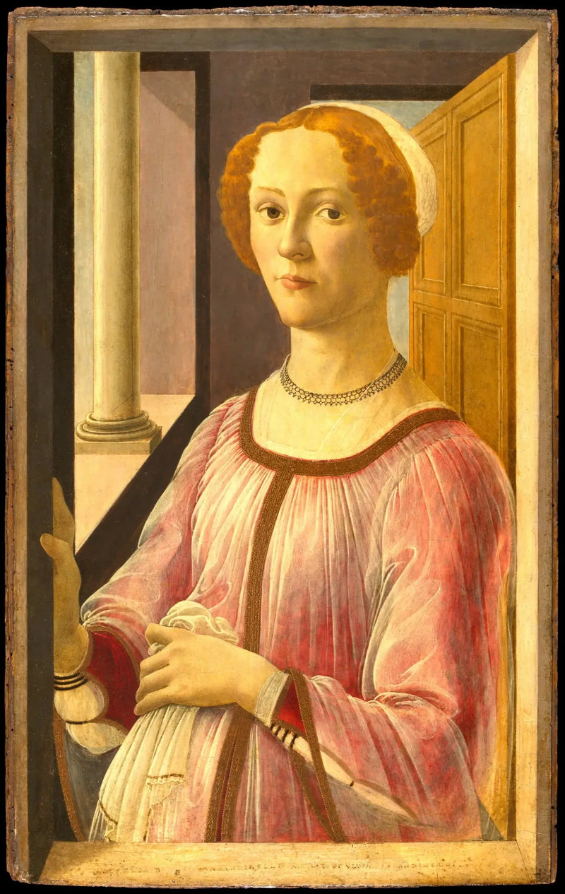 Esmeralda Brandini Portresi - Sandro Botticelli