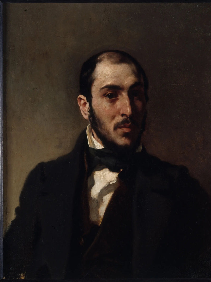 Eugène Laval'ın Portresi (1818-1896), mimar - Eugène Delacroix
