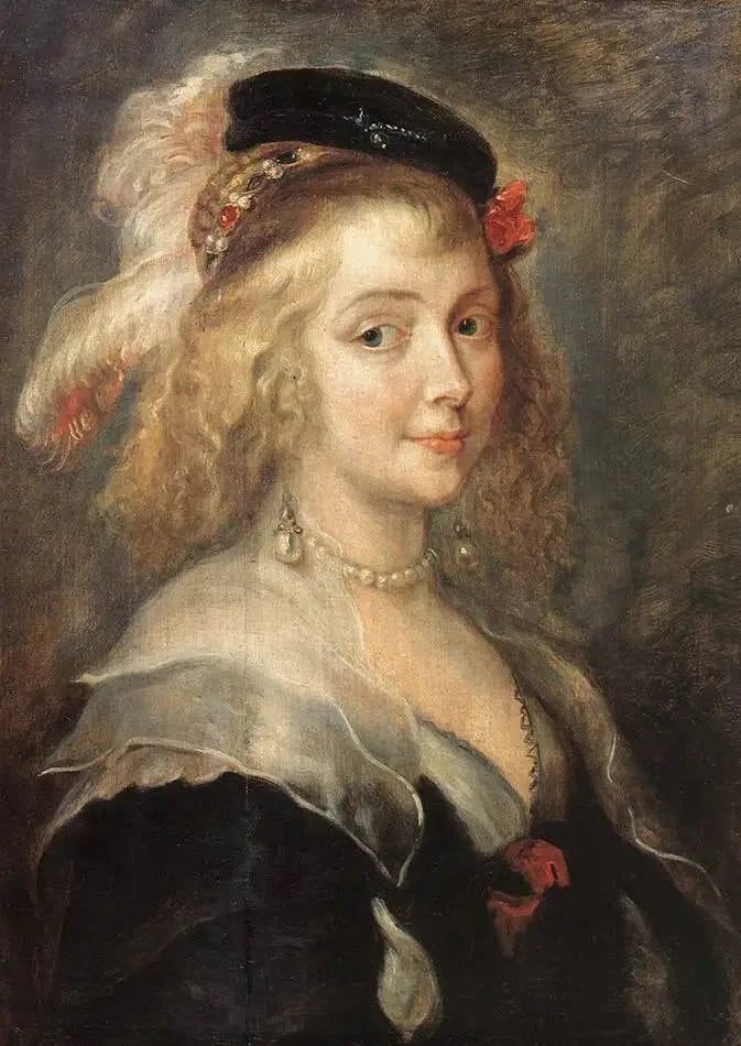 Hélène Fourment Portresi - Peter Paul Rubens