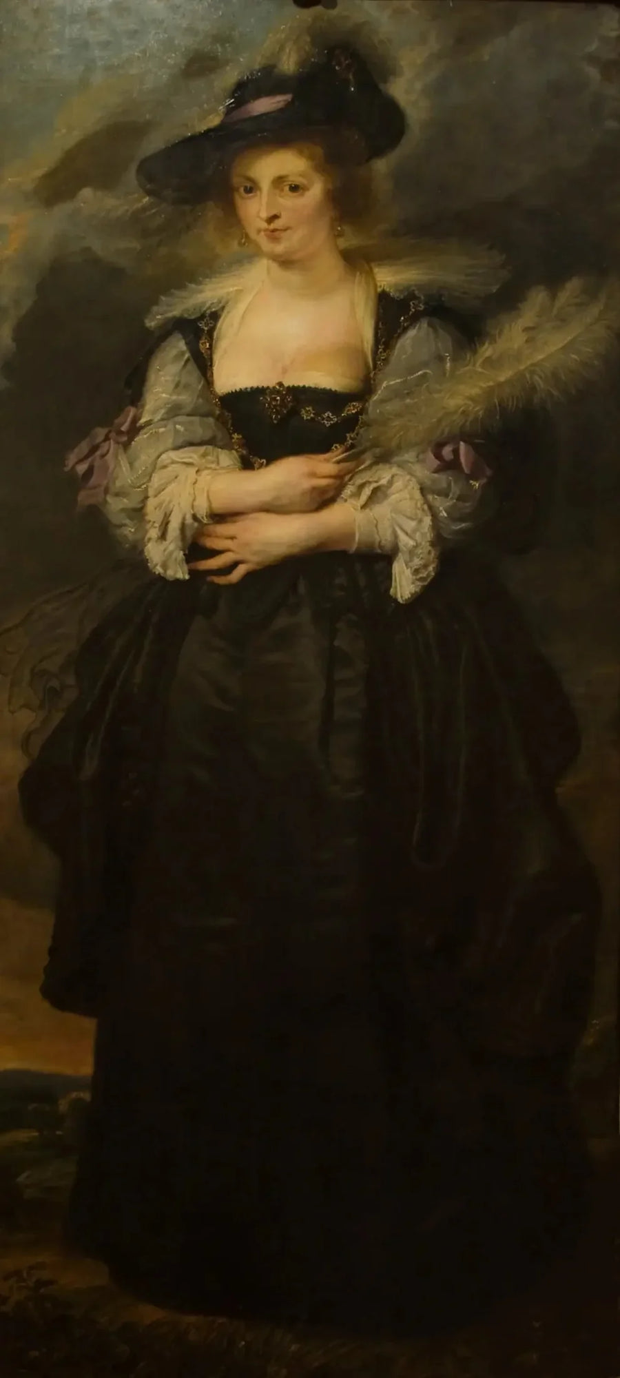 Hélène Fourment Portresi - Peter Paul Rubens