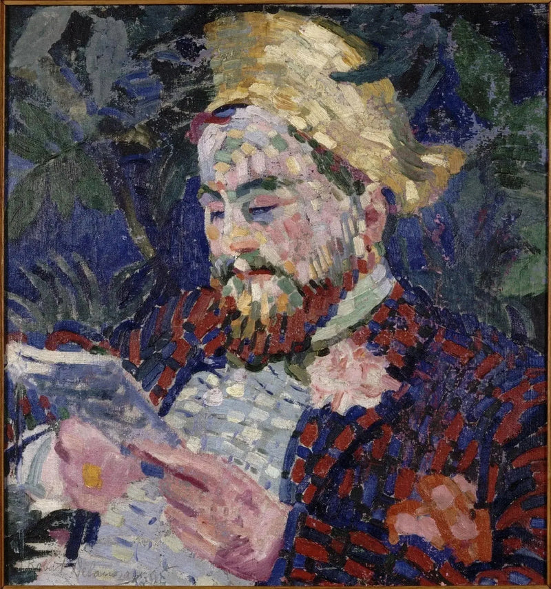 Henri Carlier Portresi - Robert Delaunay