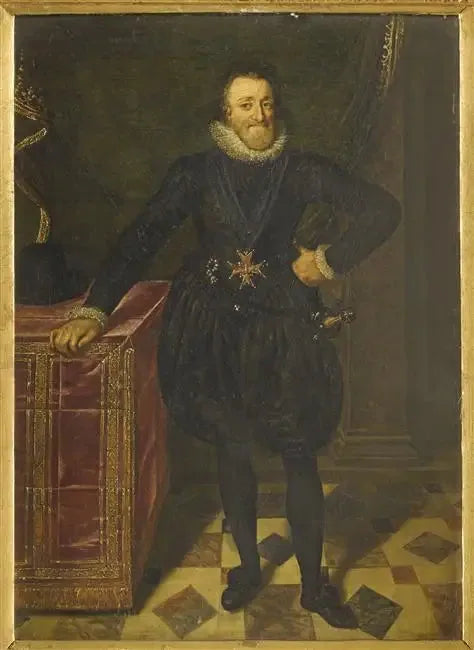 Henri IV Portresi - Frans Pourbus the Younger