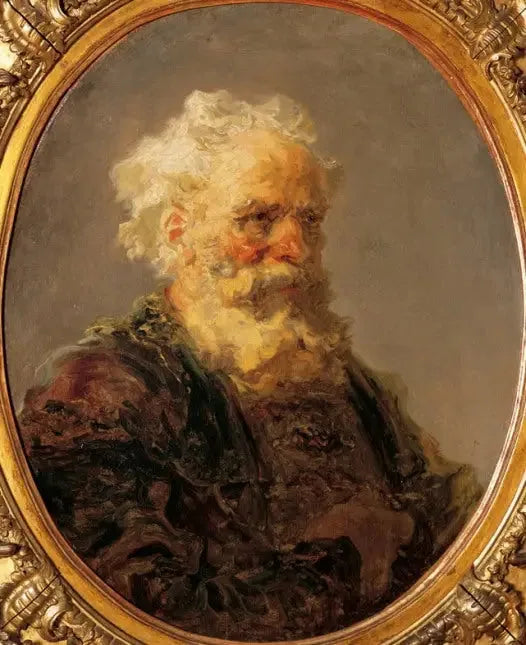 Yaşlı Adam Portresi - Jean-Honoré Fragonard
