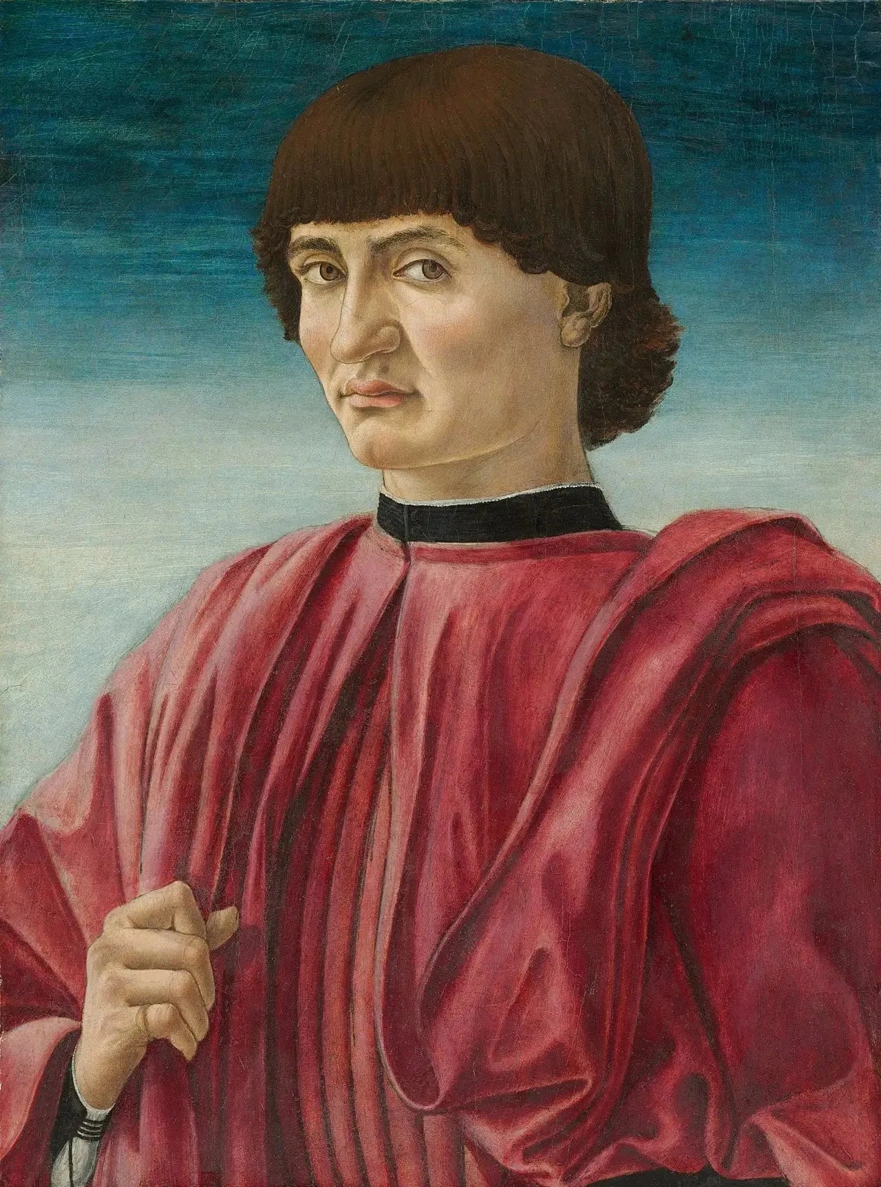 Portrait d'homme - Andrea del Castagno image 1 tableau peint à l’huile sur toile