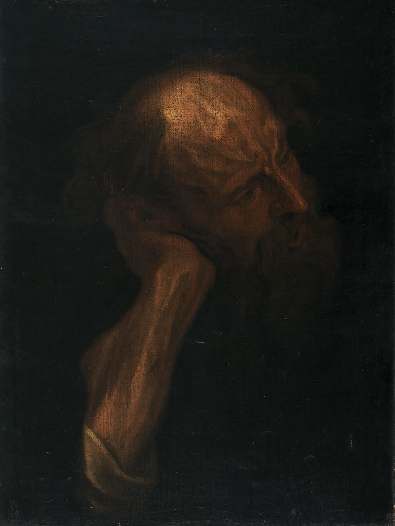 Sakal Bir Erkek Portresi - Antoine van Dyck