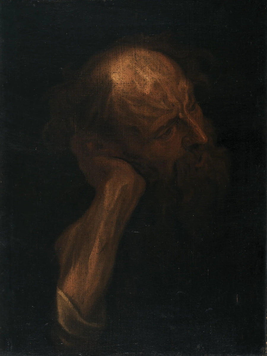 Sakal Bir Erkek Portresi - Antoine van Dyck