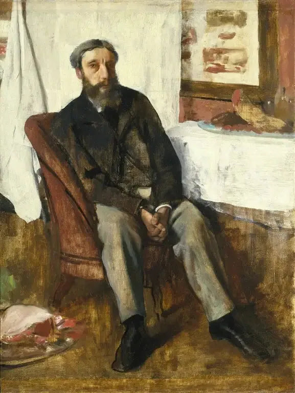 Adam Portresi - Edgar Degas