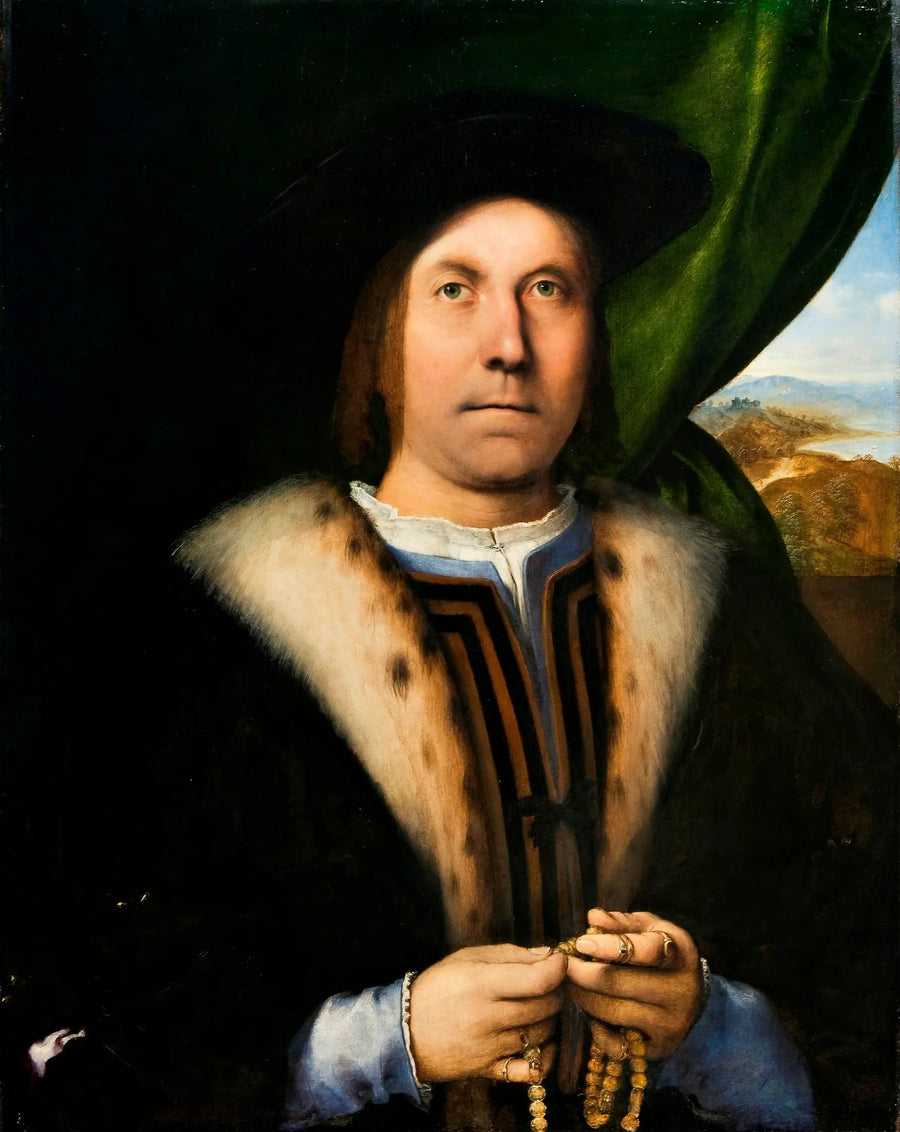 İnsan Portresi - Lorenzo Lotto