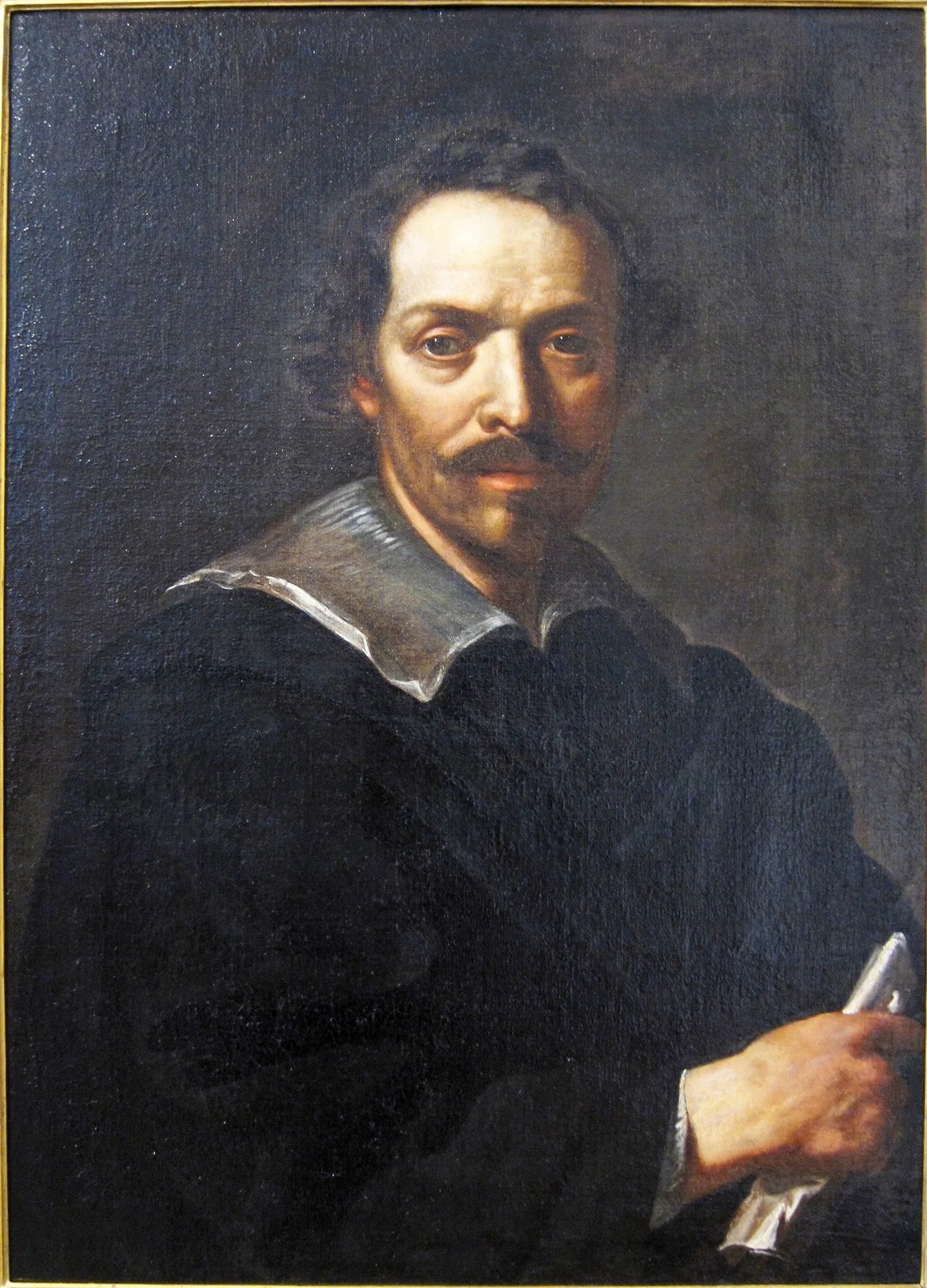 Portrait d'homme - Pietro da Cortona image 1 tableau peint à l’huile sur toile