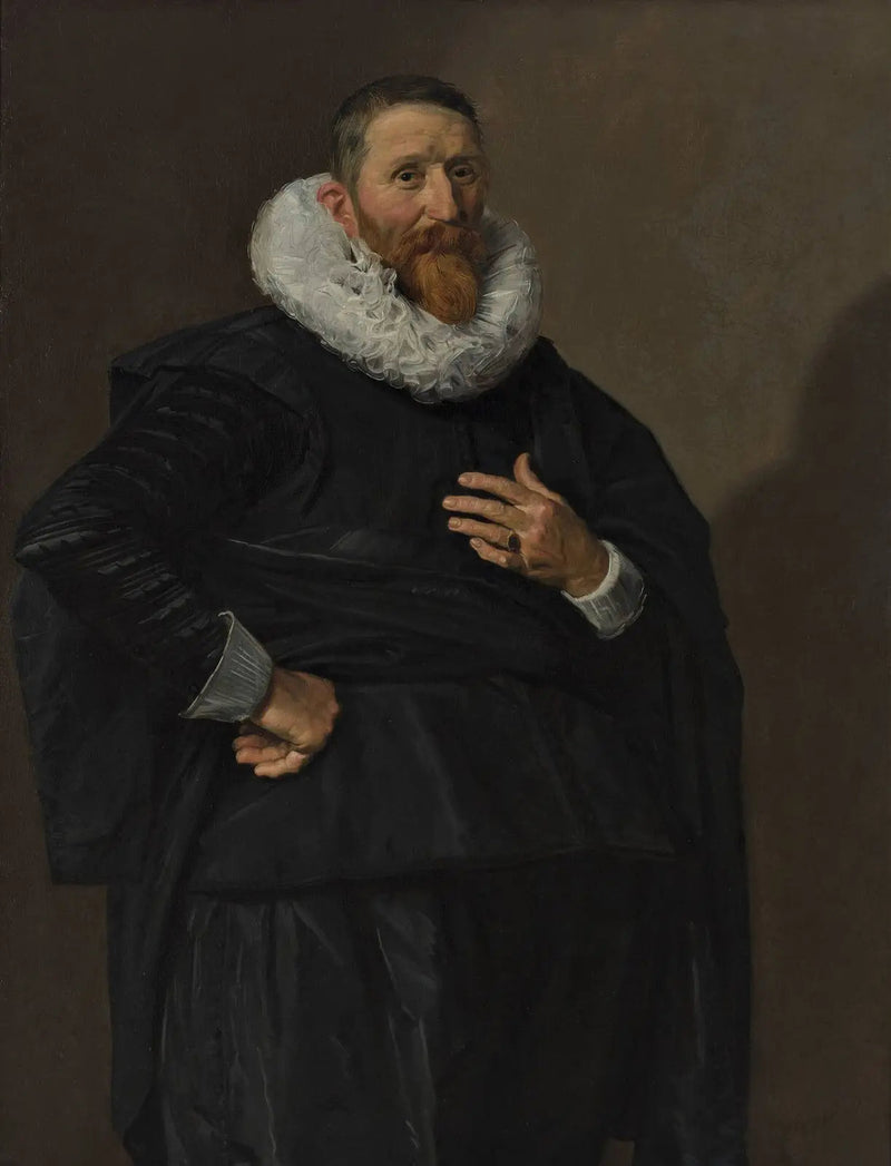 İnsan Portresi, (muhtemelen) Johannes Saeckma (1572-1636) - Frans Hals