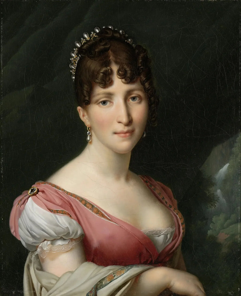 Hortense de Beauharnais portresi, Hollanda kraliçesi - Anne-Louis Girodet