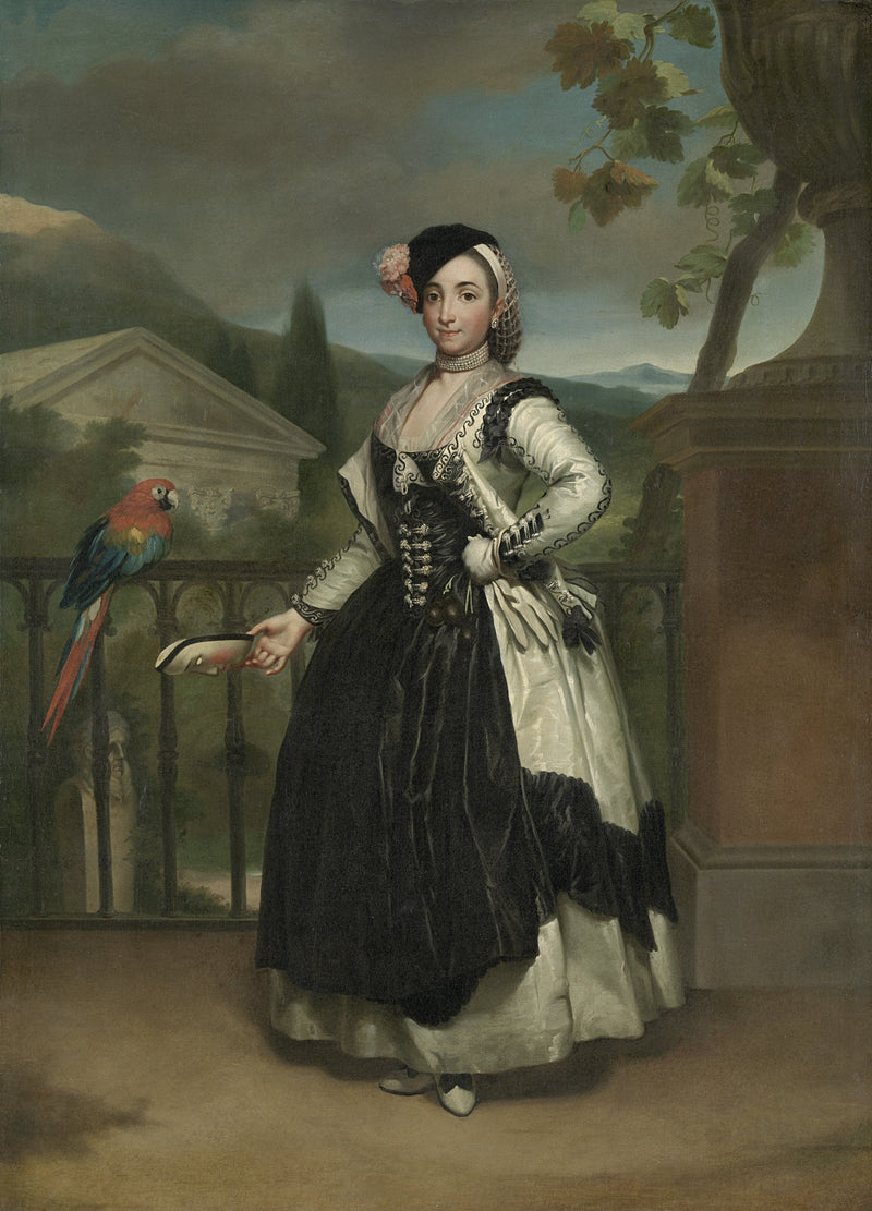 İzabel Parreño y Arce, Llano Marquisesi Portresi - Anton Raphael Mengs