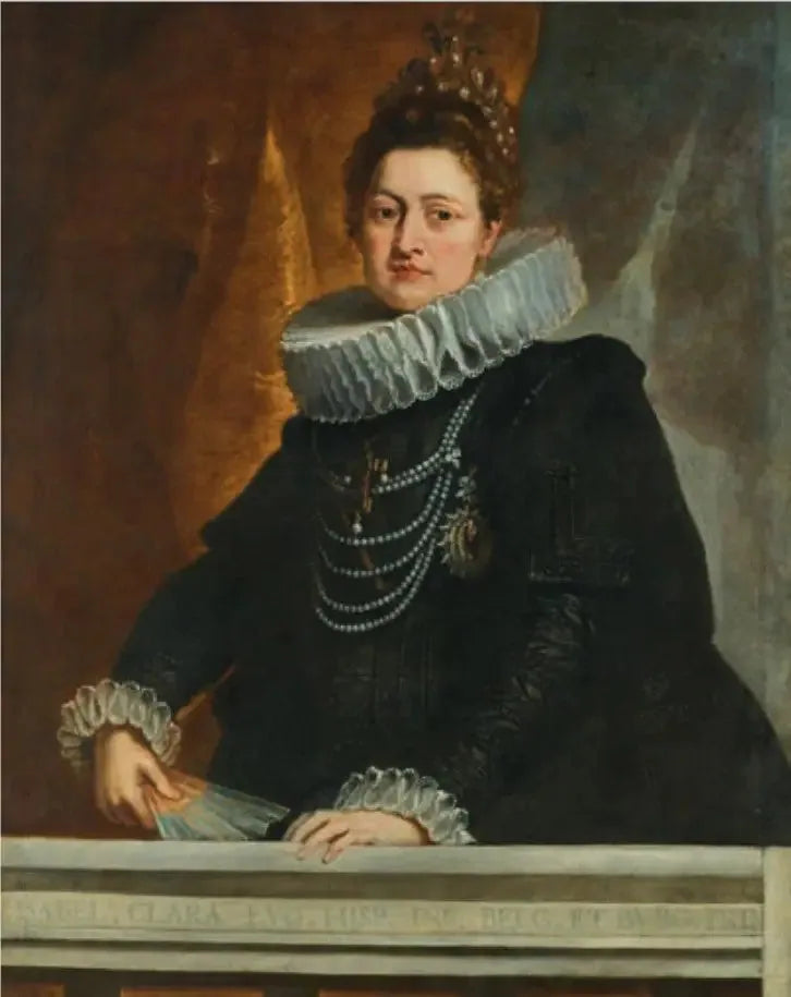 İzabella Clara Eugenia Portresi - Peter Paul Rubens