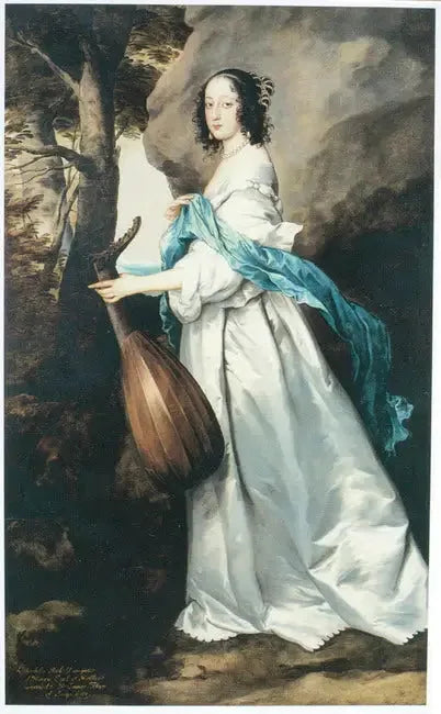 İsabella Rich (1623-), Sir James Thynne'nin eşi portresi - Antoine van Dyck