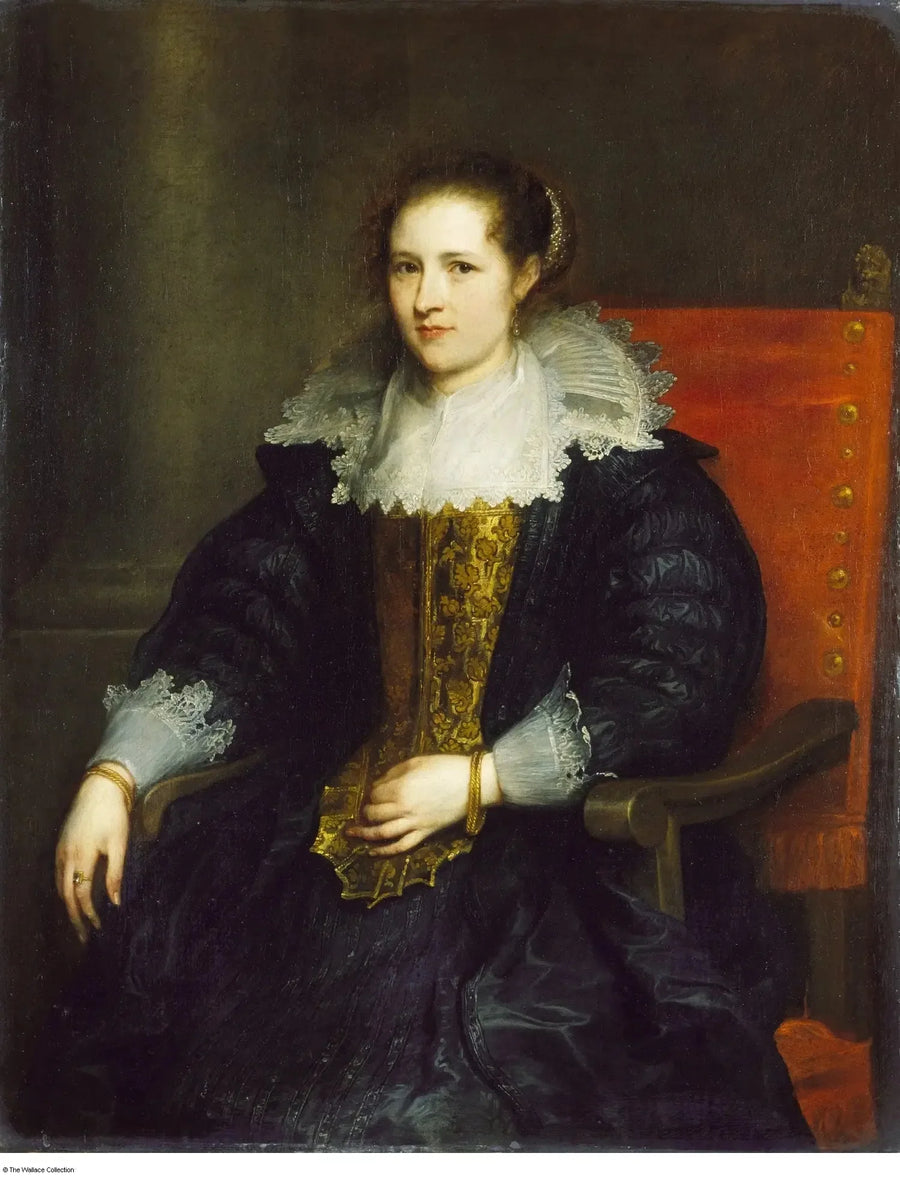 İzabella Waerbeke Portresi - Antoine van Dyck