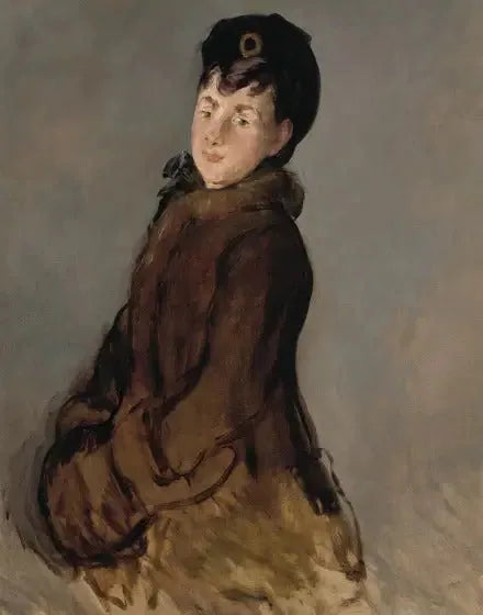 Isabelle Lemonnier Portresi ve Manşet - Édouard Manet