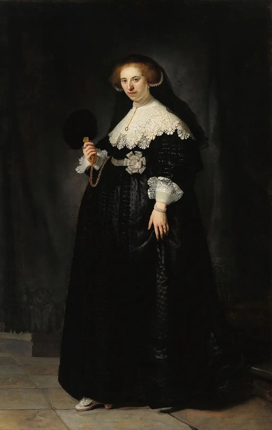Oopjen Coppit Portresi - Rembrandt