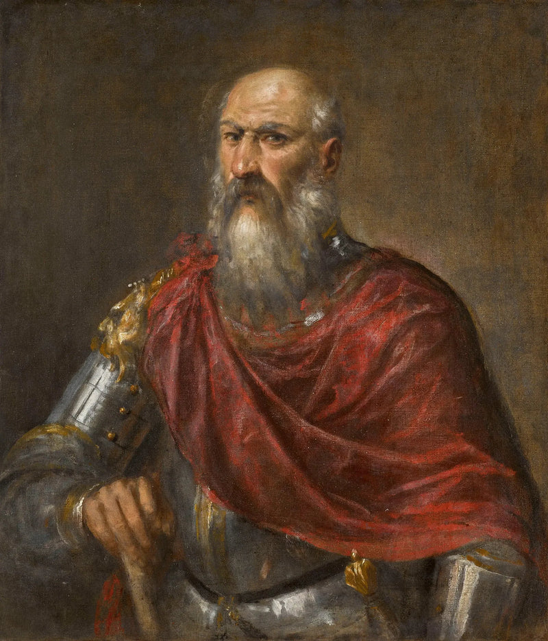 Venedik amirali, muhtemelen Francesco Duodo portresi - Titian