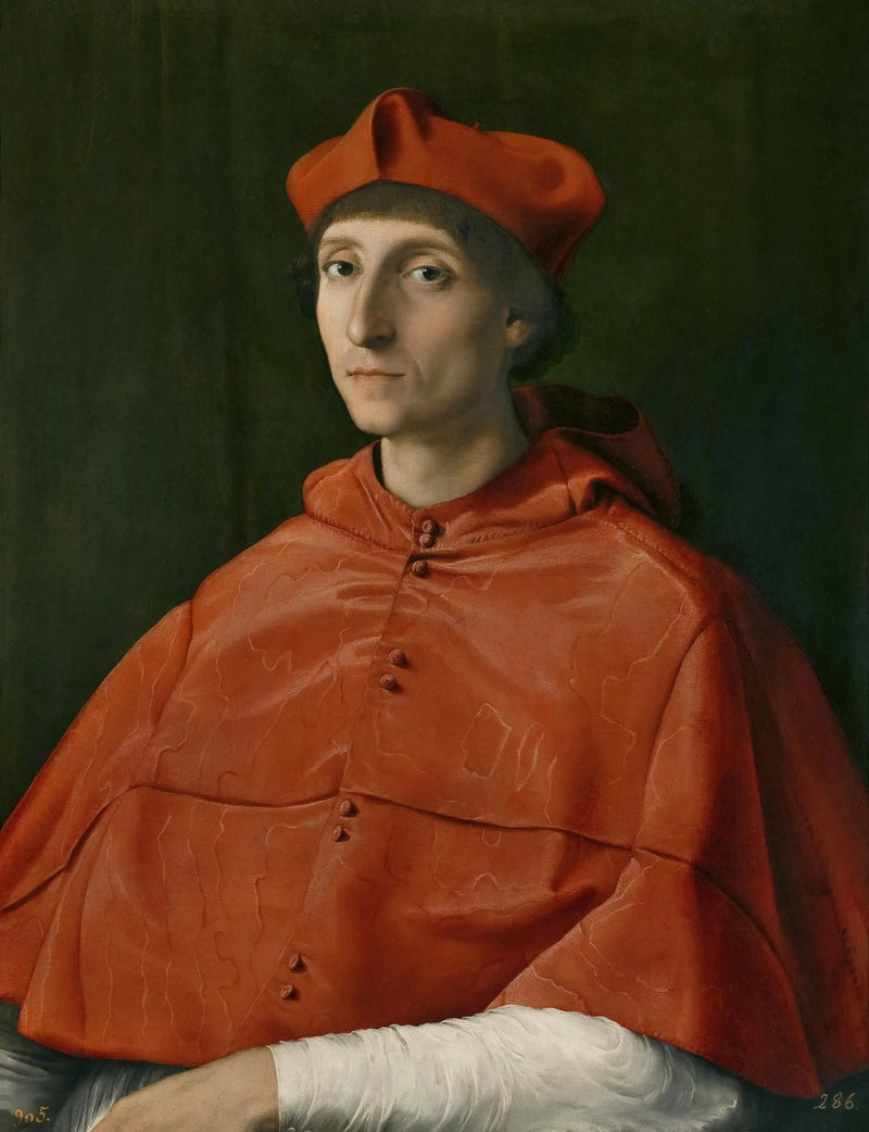 Bir kardinalin portresi - Raphael Sanzio