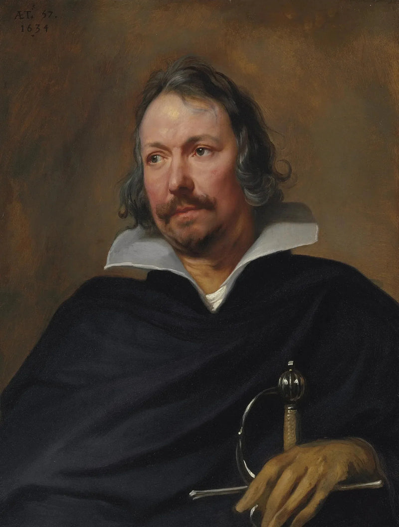 Bir Atlı Portresi - Antoine van Dyck
