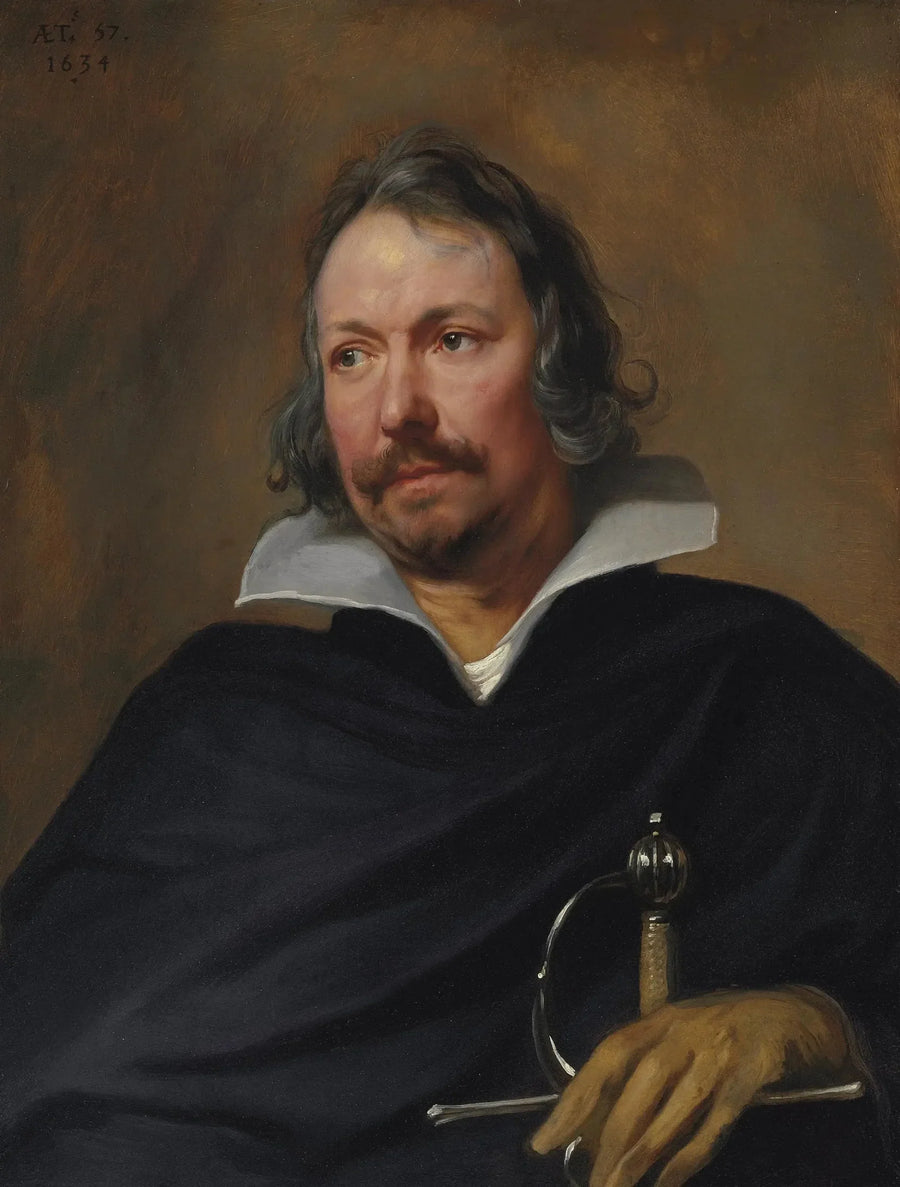 Bir Atlı Portresi - Antoine van Dyck