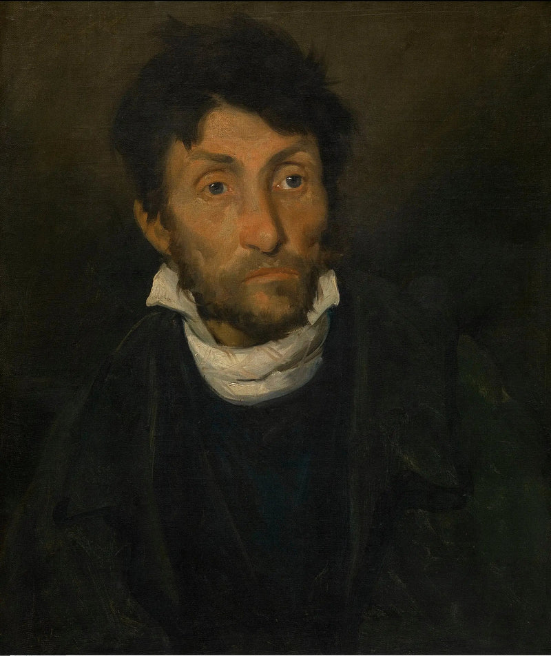 Bir Kleptomani Portresi - Théodore Géricault