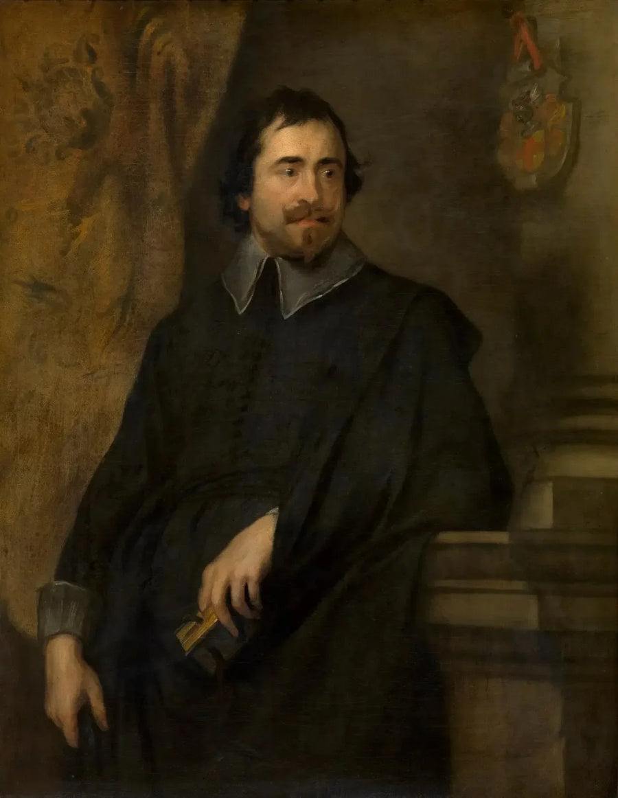 Bir Katip Portresi - Antoine van Dyck