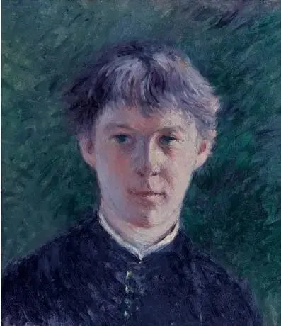 Bir Öğrencinin Portresi - Gustave Caillebotte