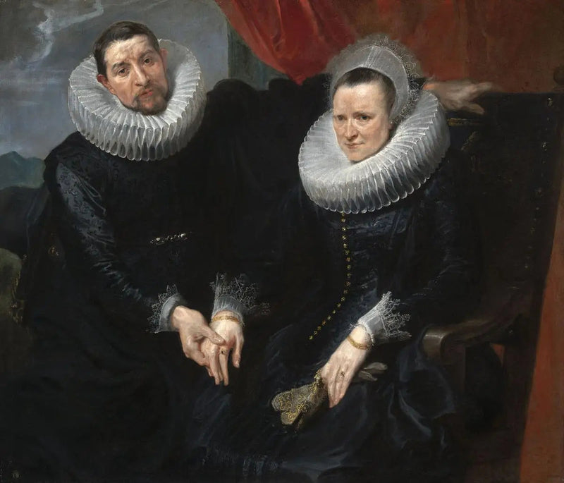 Evli Bir Çift Portresi - Antoine van Dyck