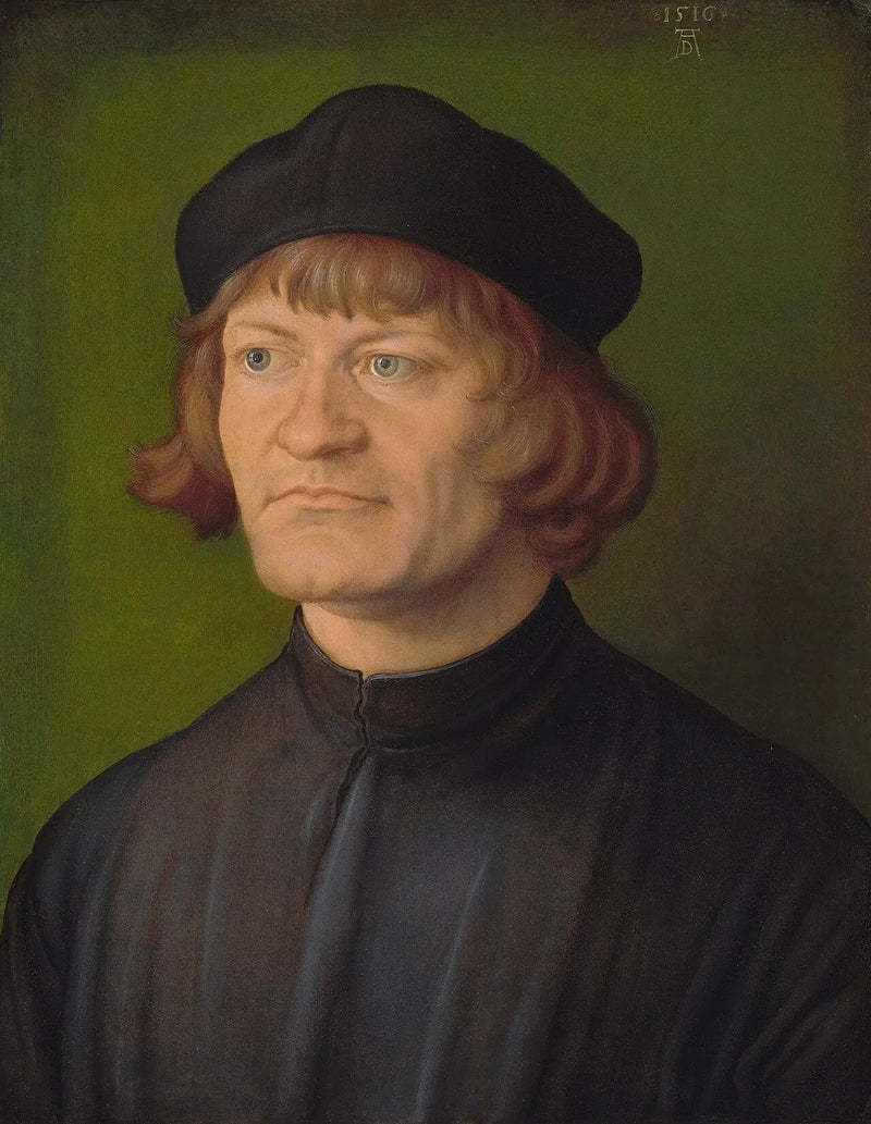 Bir din adamının portresi (Johann Dorsch?) - Albrecht Dürer