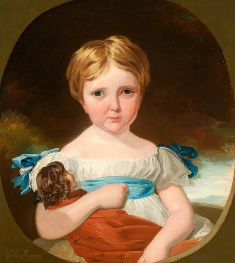 Bir Çocuk Portresi ve Bir Bebek - Thomas Lawrence