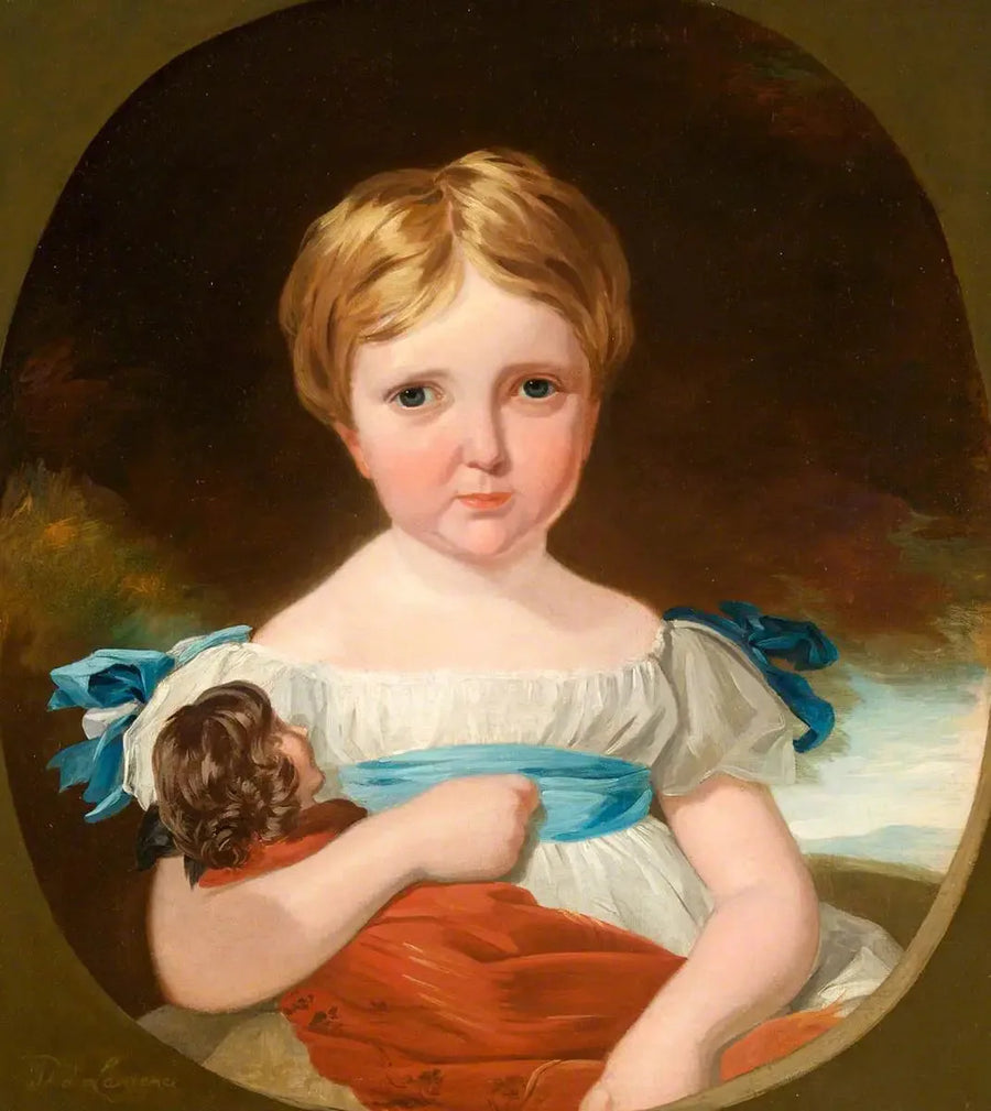 Bir Çocuk Portresi ve Bir Bebek - Thomas Lawrence