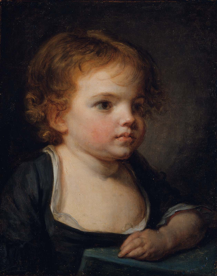 Bir Çocuk Portresi - Jean-Baptiste Greuze