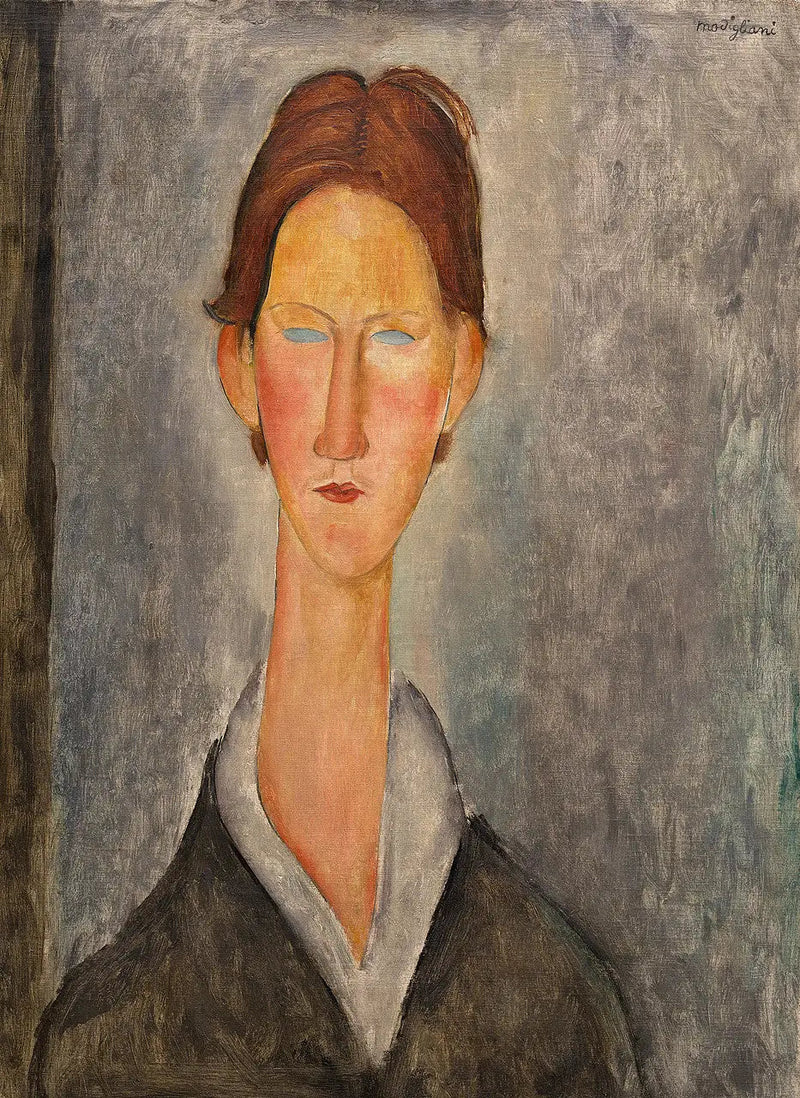 Bir Öğrencinin Portresi (Öğrenci) - Amedeo Modigliani