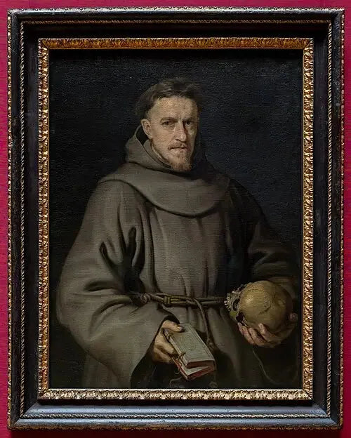 Bir Fransisken kardeşin portresi - Peter Paul Rubens