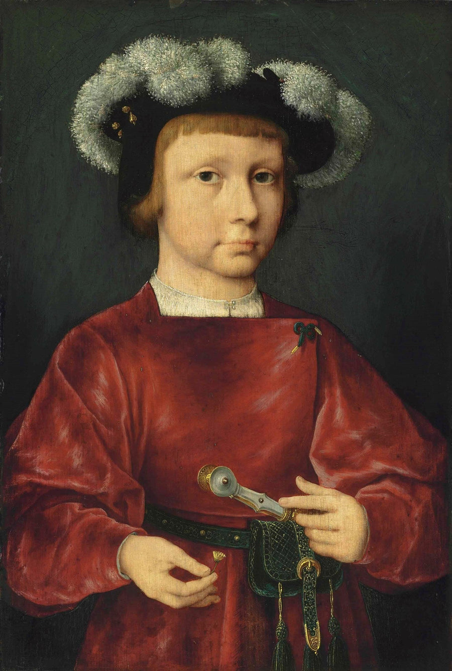 Bir Çocuk Portresi - Joos van Cleve