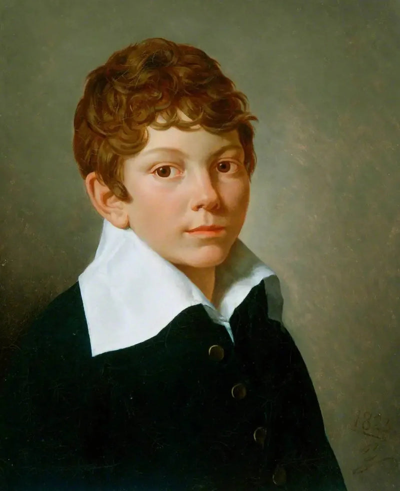 Bir Çocuk Portresi - Louis-Léopold Boilly